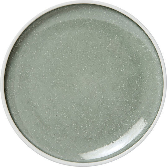 Prestige Shallow Serving Plate Porcelain Green 27cm 3 Pieces