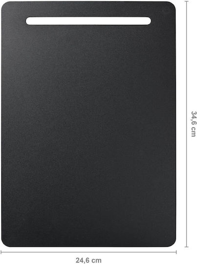 Fiskars Schneidebrett Kunststoff Schwarze 27x25cm