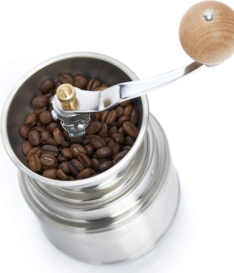 Zeller Manual Set Spice Mills Inox in Brown Color 9.5cm 1pcs