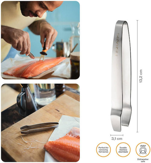 Fiskars Λαβίδα Ψαριού από Ανοξείδωτο Ατσάλι