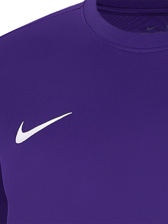Παιδικό T-shirt Dri-Fit Μωβ Park Vii