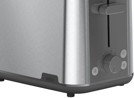 Braun Ht 1510 Тостер Двуместна 900W Сив