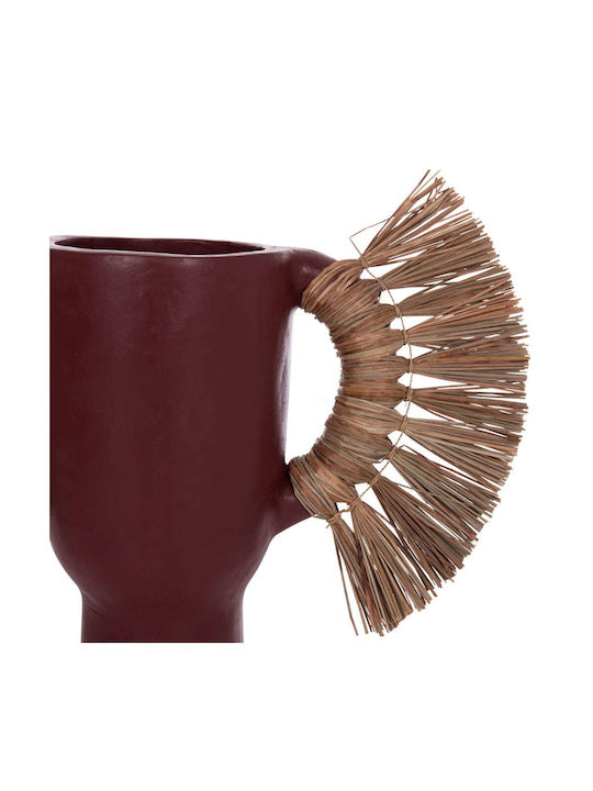 Freebox Decorative Vase Red 55x19x34cm