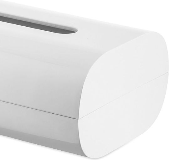 Alessi Birillo Държач за кърпички Пластмасова Бяла 24x24x8см PL07 W