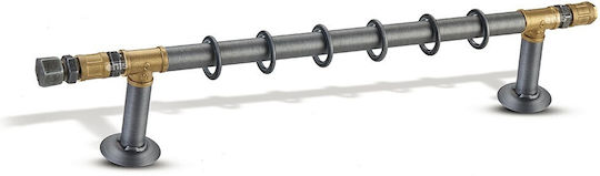 Enis by Domus Metallisches Vorhangstange Peskara Einzeln Φ25mm 160cm Peskara