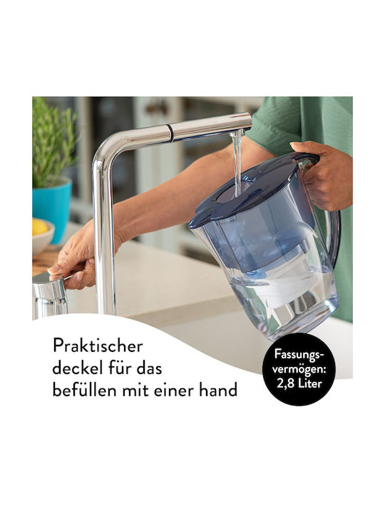 Aqua Optima Oria Plastic Jug with Filter 2800ml