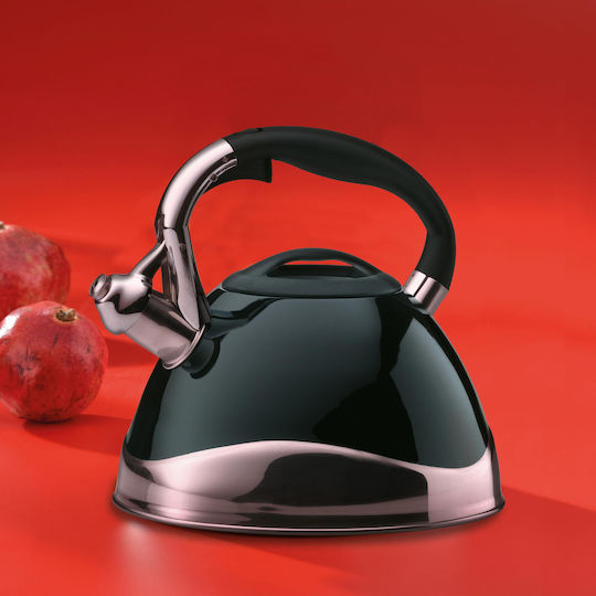 Kela Кетъл Неръждаем Черен 3000ml
