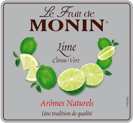 Monin Πουρές για Κοκτέιλ με Γεύση Λάιμ 1000ml