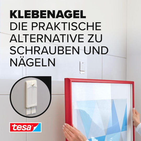 Tesa Adhesive Hooks 2 Pcs