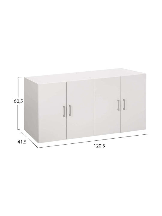 Freebox Πατάρι Ντουλάπας από Μοριοσανίδα 120.5x41.5cm FB9352.05
