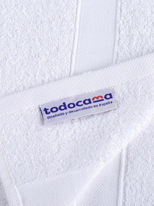 Todocama Prosop De Corp 100x150cm Alb Greutate 550gr/m²