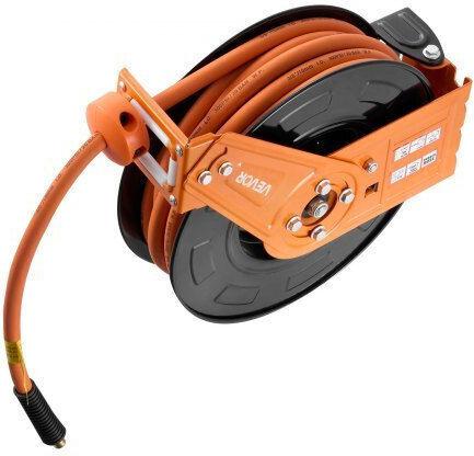Vevor Automatic Wall Mounted Hose Reel with 15m Hose
