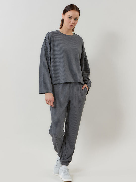 Damen Jogginghosen Anthrazit