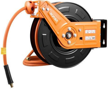 Vevor Automatic Wall Mounted Hose Reel with 15m Hose