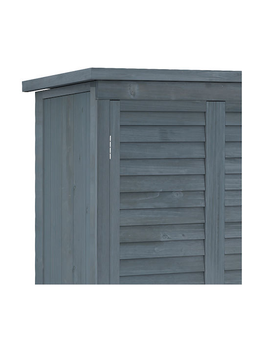 Doppelflügeliger Hölzener Außenschrank 87x46,5x160cm