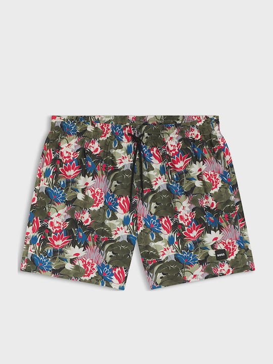Piranha Ανδρικό Μαγιό Σορτς Πολύχρωμο Floral