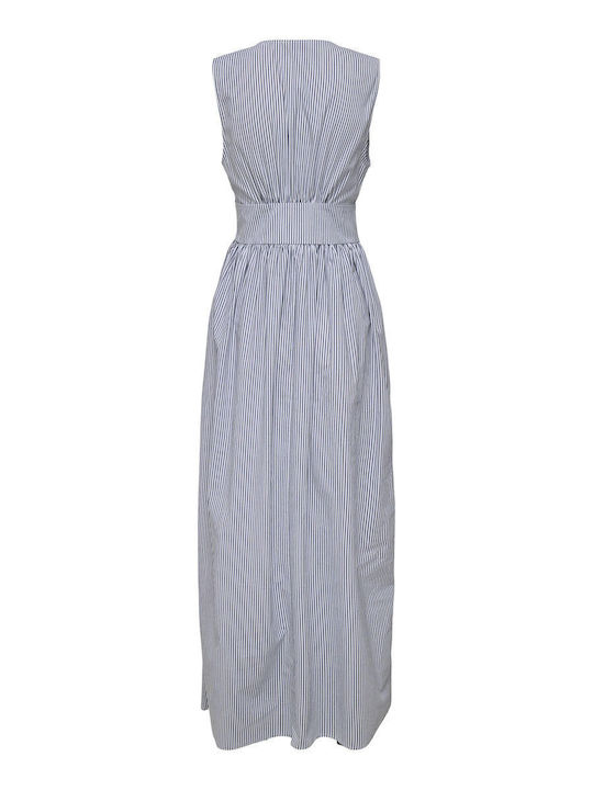 Siska Sommer Maxi Damenkleid Weiß