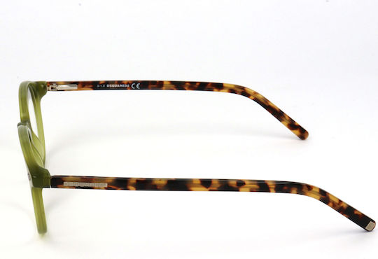 Dsquared2 Eyeglasses Unisex Lens Bridge Temple 48 20 145 Mm Dq5124-93