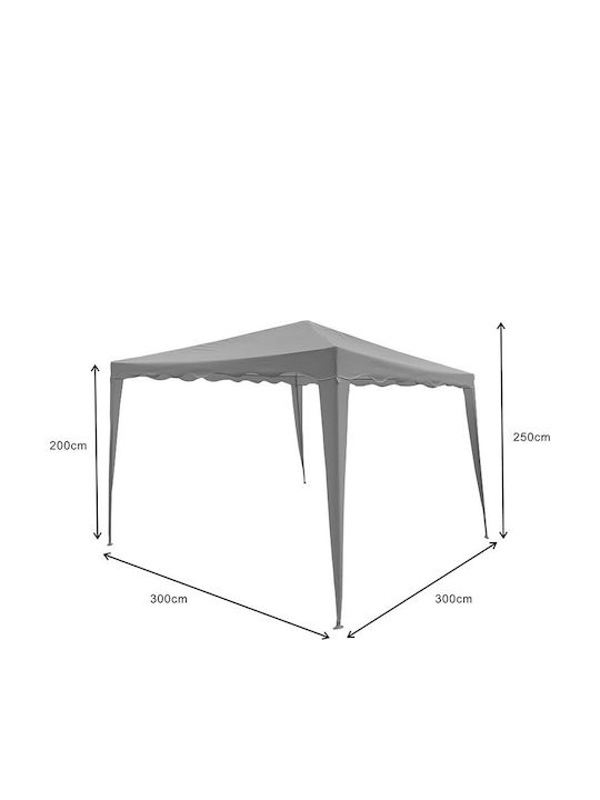 Pakketo Gazebo Grădină Bej x3m