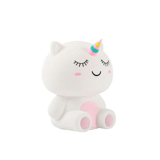 I-Total Kids Decorative Lamp White 13.2x10x16cm