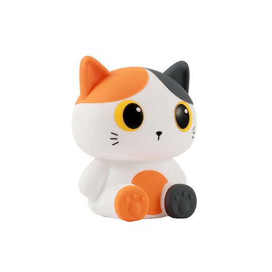 I-Total Kinder Tischlampe Orange 13.2x10x16cm