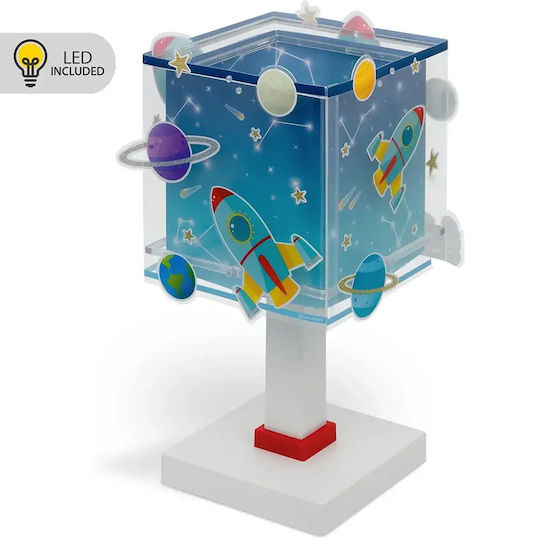 Ango Led Kids Decorative Lamp Rocket Blue 13.5x13.5cm Ango Led Kids Decorative Lamp Rocket Blue 13.5x13.5cm