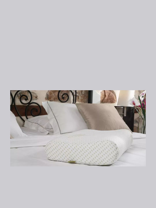Alpha Foam Optimum Aloe Vera Bed Pillow Memory Foam Anatomic 35x55x8cm