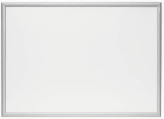 Durable Klapprahmen A1 Posterrahmen Selbstklebend + Schraubensatz 1 Stück Silber eloxiertes Aluminium