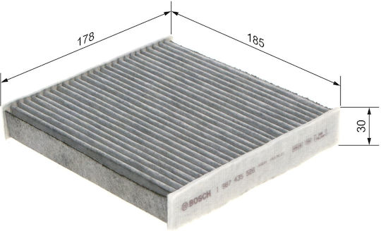 Bosch Luftfilter für Autos Universell