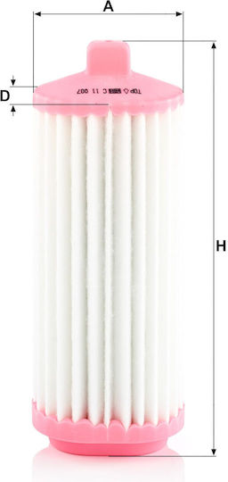 Mann-Filter Air Filter C 11 007