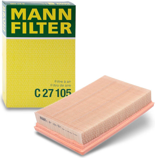Mann Filter Car Air Filter for Ford Focus / Focus C-Max Mazda 3 Volvo C30 / S40 / V50