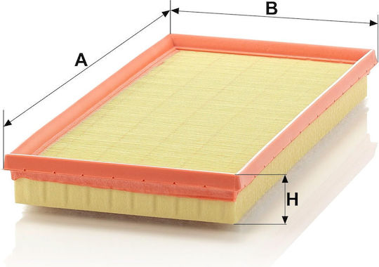 Mann Air Filter Jeep Cherokee Volvo S40 I V40