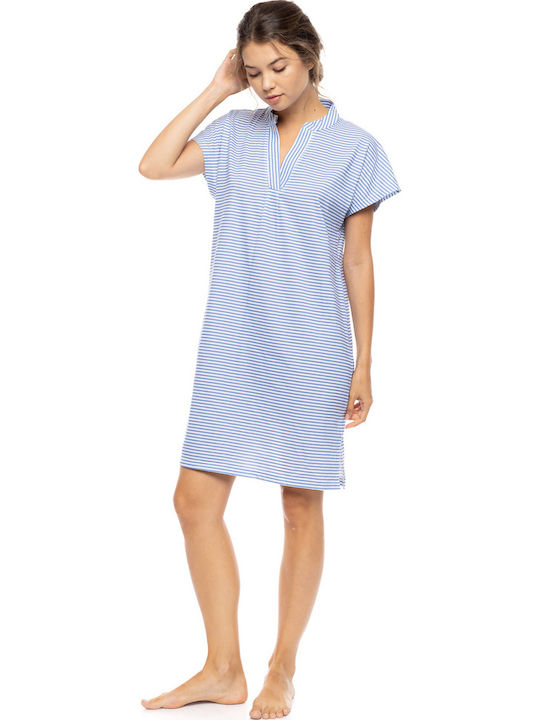 Pink Label Summer Women's Nightgown Mariniere