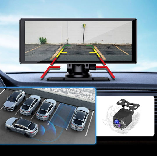 Kruger & Matz Οθόνη 10" για Ταμπλό Αυτοκινήτου με Apple-CarPlay