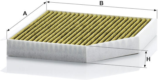 Cabin Air Filter Mann-filter Fp 2641