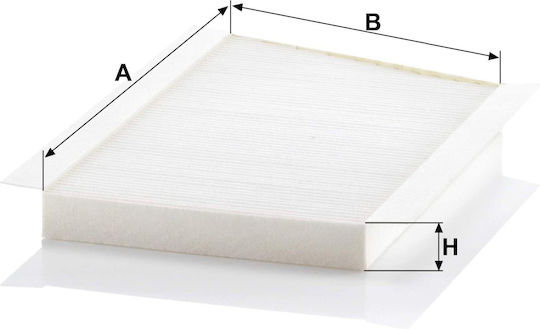 Cabin Air Filter Mann-filter Cu 3461/1