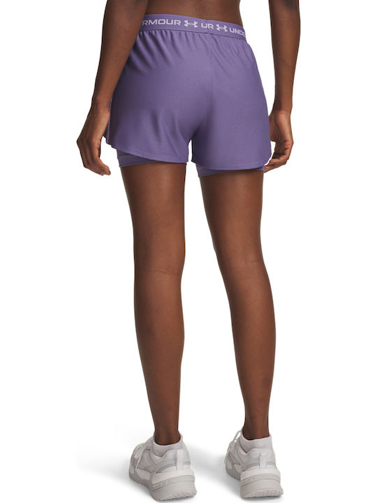 Under Armour Women's Activewear Purple Shorts