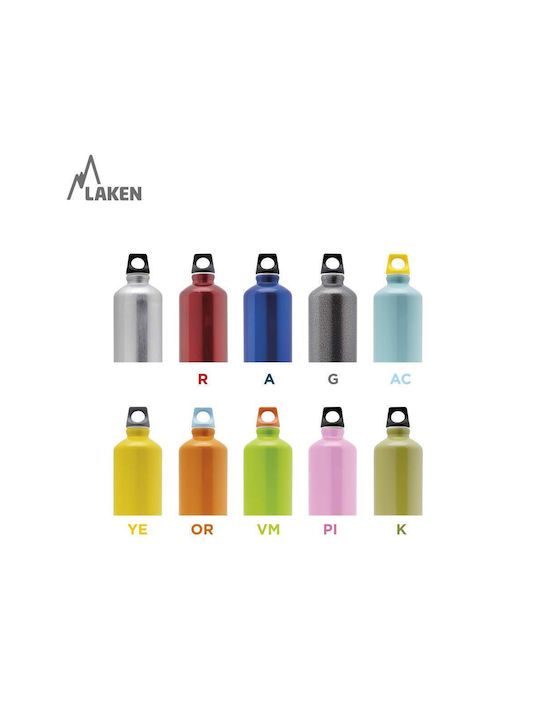 Laken Futura Παγούρι Αλουμινίου 1500ml Γκρι