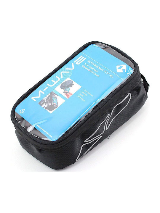 M-Wave Rotterdam Top Bicycle Frame Bag XL Black 122372