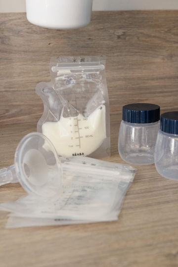 Beaba Breast Milk Storage Bottles & Cups 180ml 2pcs