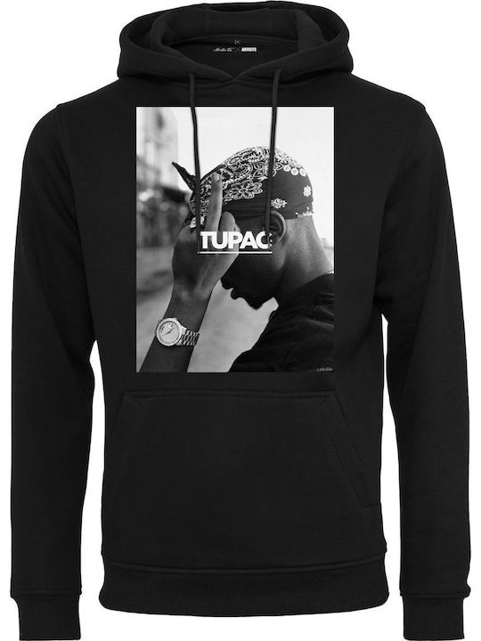 Mister Tee Блуза с качулка Черен