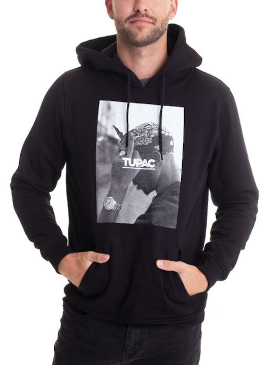 Mister Tee Блуза с качулка Черен