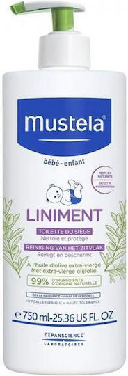 Mustela Cleansing Creams 750ml with Pump