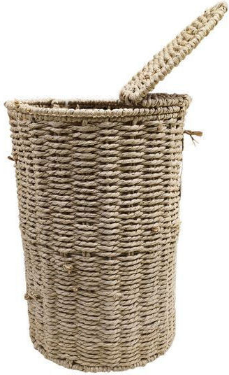 Estia Botanica Bamboo Καλαθάκι Μπάνιου 12lt Μπεζ