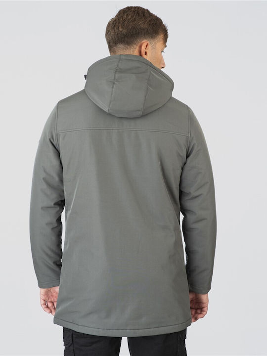 Herren Jacken Winter Khaki