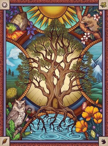 Maia Toll's Wild Wisdom Collection: The Illustrated Herbiary, The Illustrated Crystallary, And The Illustrated Bestiary; A Three-book Set; Includes 108 Oracle Cards Plus A Fold-out Divination Mat