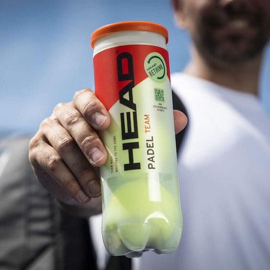 Head Padel Tennisbälle Padel Praxis 3Stück