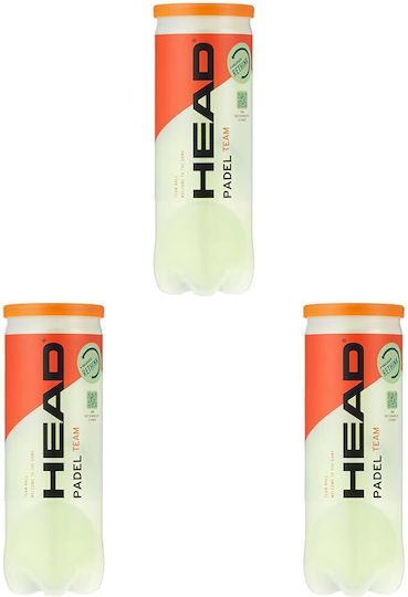 Head Padel Tennisbälle Padel Praxis 3Stück