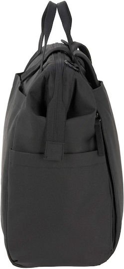 Laessig Wickeltasche Rucksack Goldie Up Schwarze