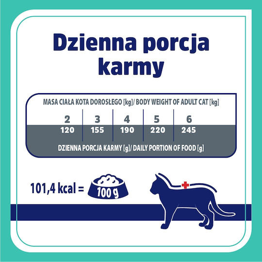 Vet Response Nasses Katzenfutter in Tablett mit Türkei 4x85gr